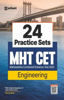 24 Practice Sets MHT CET Engineering Entrance 2022