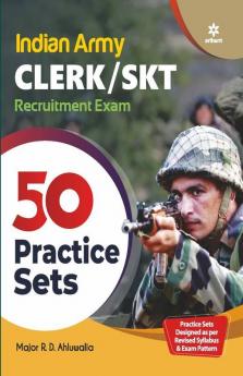 50 Practice Sets Indian Army CLERK/SKT Exam