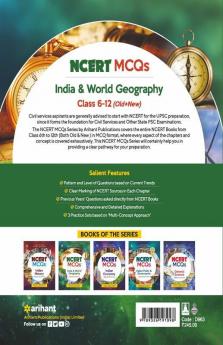NCERT MCQs India & World Geography Class 6-12 (Old + New) for UPSC State PSC and Other Competitive Exams Highly Useful for Upsc State Psc and Other Competitive Exams