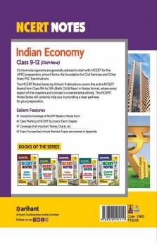 NCERT Notes Indian Economy Class 9-12 (Old+New) for UPSC  State PSC and Other Competitive Exams