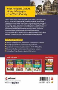 IAS Mains General Studies Paper 1 Indian Heritage & Culture History & Geography of the World & Society