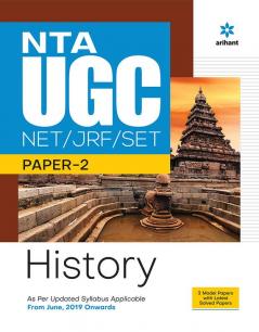 NTA UGC NET/JRF/SET Paper 2 History