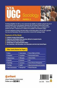 NTA UGC NET/JRF/SET Paper 2 Sociology