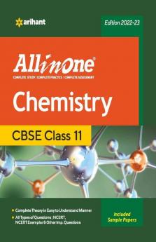 CBSE All In One Chemistry Class 11 2022-23 Edition
