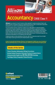 CBSE All In One Accountancy Class 11 2022-23 Edition