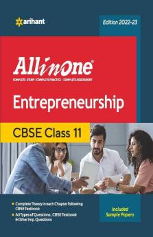 CBSE All In One Entrepreneurship Class 11 2022-23 Edition