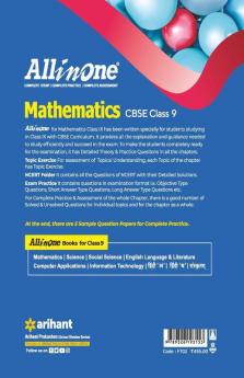 CBSE All in One Mathematics Class 9 2022-23 Edition