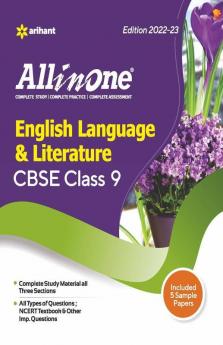 CBSE All In One English Language & Literature Class 9 2022-23 Edition