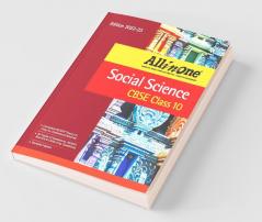CBSE All In One Social Science Class 10 2022-23 Edition
