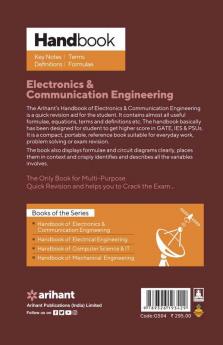 Handbook Electronics & Communication Engineering for GATE,IES,PSU and Other Competitive Exams