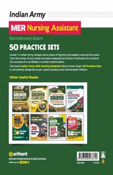 50 Practice Sets Indian Army MER Nursing Assistant Exam