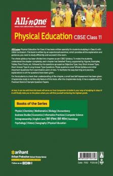 CBSE All In One Physical Education Class 11 2022-23 Edition