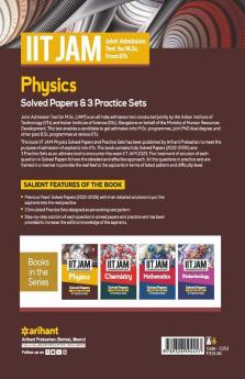 IIT JAM Physics Solved Papers (2022-2005) and 3 Practice Sets