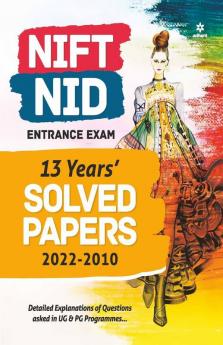 NIFT NID 13 Years Solved Papers (2022-2010)