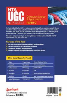 NTA UGC NET/JRF/SET Paper 2 Computer Science & Applications