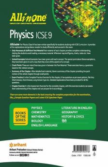 All In One Physics ICSE Class 9 2022-23 Edition