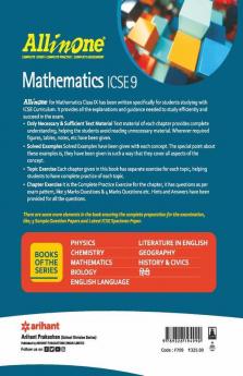 All In One Mathematics ICSE Class 9 2022-23 Edition
