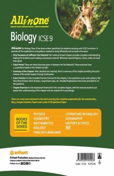 All In One Biology ICSE Class 9 2022-23 Edition