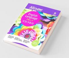 All In One English Language (Paper 1) ICSE Class 9 and 10 2022-23 Edition