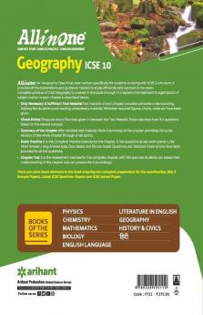 All In One Geography ICSE Class 10 2022-23 Edition
