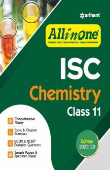 All In One Chemistry ISC Class 11 2022-23 Edition