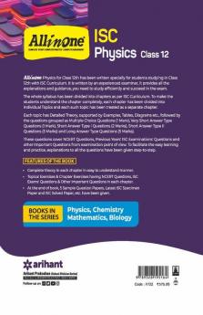 All In One Physics ISC Class 12 2022-23 Edition