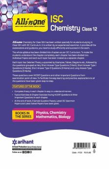 All In One Chemistry ISC Class 12 2022-23 Edition