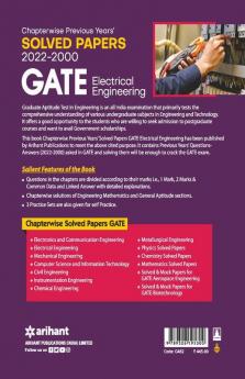 GATE Chapterwise Previous Years Solved Papers (2022-2000) Electrical Engineering