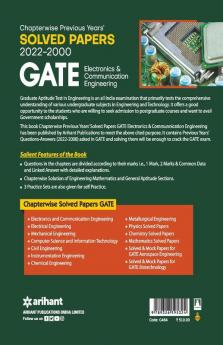 GATE Chapterwise Previous Years Solved Papers (2022-2000) Electronics & Communication Engineering