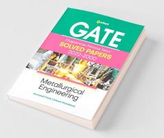 GATE Chapterwise Previous Years Solved Papers (2022-2000) Metallurgical Engineering