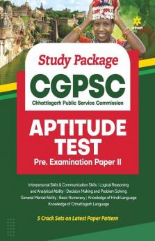 Study Package CGPSC Aptitute Test Pre Exam Paper 2