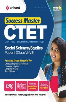 CTET Success Master Social Science Paper 2 Class 6 to 8