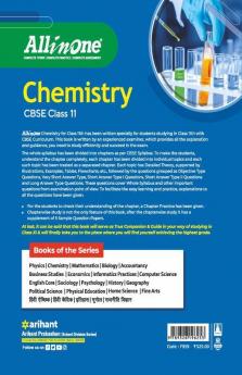 CBSE All In One Chemistry Class 11 2022-23 Edition (As per latest CBSE Syllabus issued on 21 April 2022)