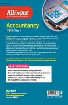Cbse All in One Accountancy Class 11 2022-23 (as Per Latest Cbse Syllabus Issued on 21 April 2022)