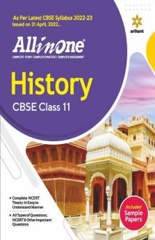 Cbse All in One History Class 11 2022-23 (as Per Latest Cbse Syllabus Issued on 21 April 2022)