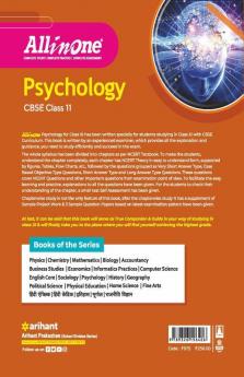 Cbse All in One Psychology Class 11 2022-23 (as Per Latest Cbse Syllabus Issued on 21 April 2022)