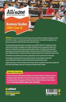 CBSE All In One Business Studies Class 12 2022-23 Edition (As per latest CBSE Syllabus issued on 21 April 2022)