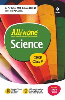 CBSE All In One Science Class 9 2022-23 Edition (As per latest CBSE Syllabus issued on 21 April 2022)