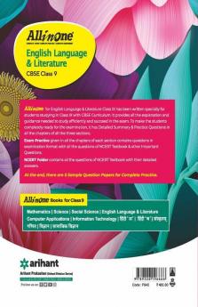 CBSE All In One English Language & Literature Class 9 2022-23 Edition (As per latest CBSE Syllabus issued on 21 April 2022)