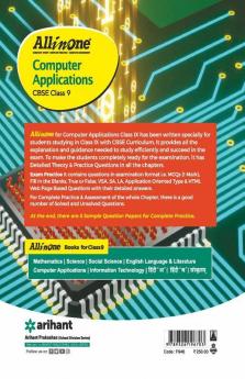 CBSE All In One Computer Applications Class 9 2022-23 Edition (As per latest CBSE Syllabus issued on 21 April 2022)