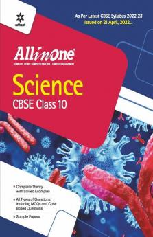 CBSE All In One Science Class 10 2022-23 Edition (As per latest CBSE Syllabus issued on 21 April 2022)