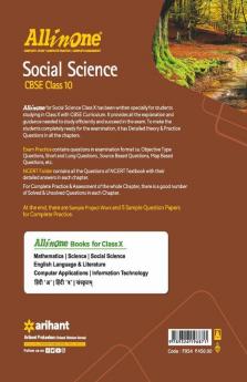 CBSE All In One Social Science Class 10 2022-23 Edition (As per latest CBSE Syllabus issued on 21 April 2022)