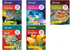 CBSE All In One NCERT Based Science Social Science Mathematics English and Hindi Class 7 2022-23 Edition (Set of 5 Books)