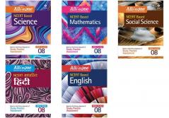 CBSE All In One NCERT Based Science Social Science Mathematics English and Hindi Class 8 2022-23 Edition (Set of 5 Books)