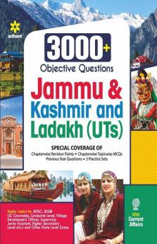 3000+ Objective Questions Jammu & Kashmir and Ladakh (UTs)