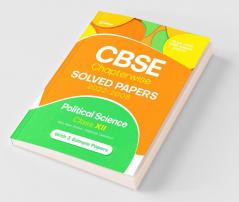 CBSE Political Science Chapterwise Solved Papers Class 12 for 2023 Exam (As per Latest CBSE syllabus 2022-23)