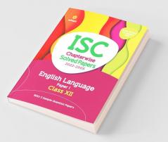 ISC Chapterwise Solved Paper - ENGLISH