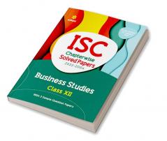 ISC Chapterwise Solved Papers 2022-2004 Business Studies Class 12th