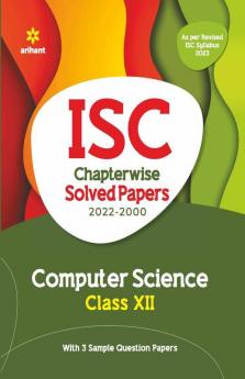 ISC Chapterwise Solved Paper - COMPUTER SCIENCE