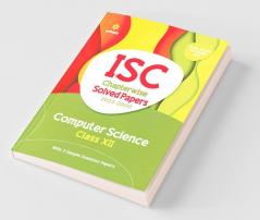 ISC Chapterwise Solved Paper - COMPUTER SCIENCE